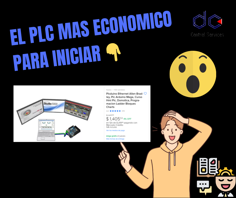 PLC más económico para empezar a programar