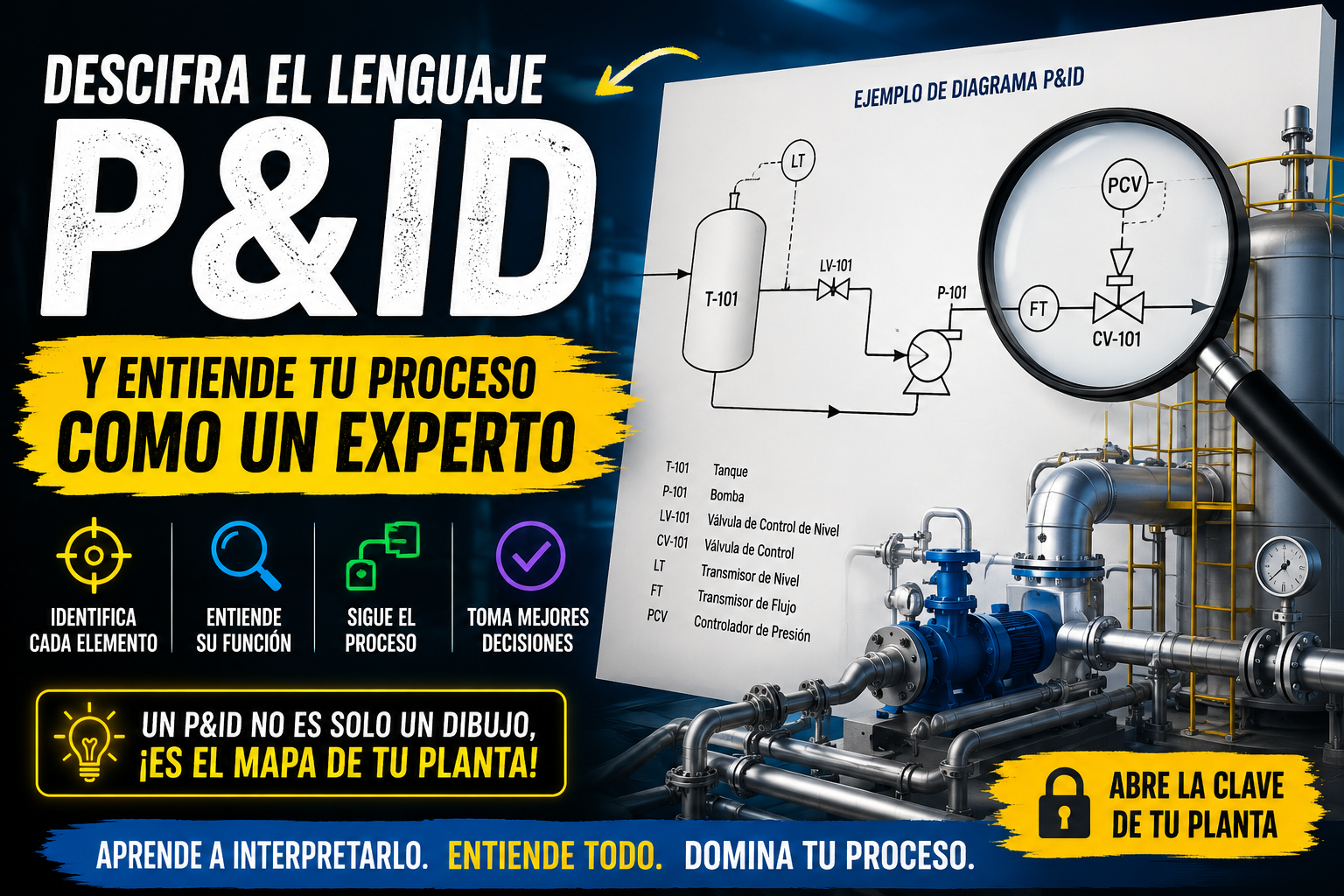 Como interpretar un P&ID